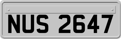 NUS2647
