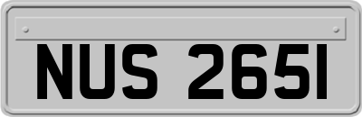 NUS2651