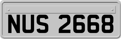NUS2668