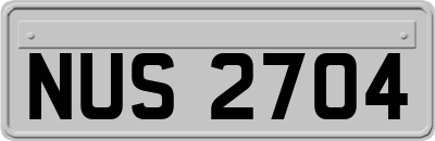 NUS2704