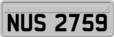 NUS2759