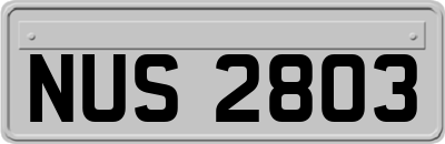 NUS2803