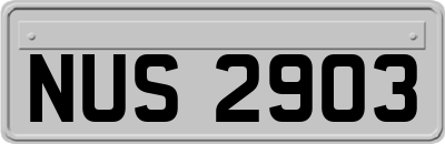 NUS2903