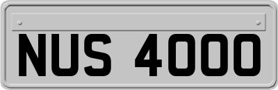 NUS4000