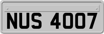 NUS4007