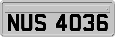 NUS4036