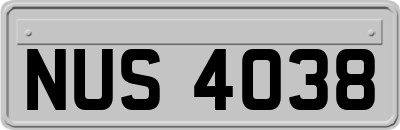 NUS4038