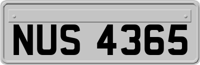 NUS4365