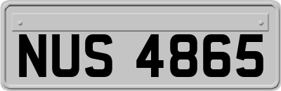 NUS4865