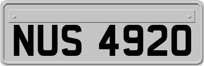 NUS4920