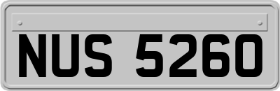NUS5260