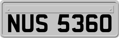 NUS5360