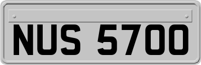 NUS5700