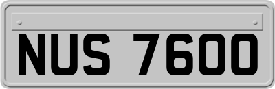 NUS7600