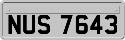 NUS7643