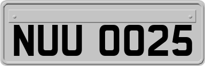 NUU0025