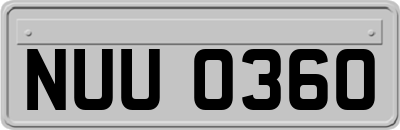 NUU0360