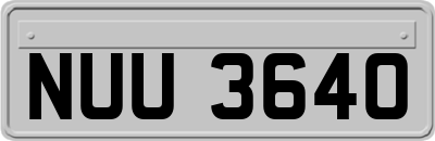 NUU3640