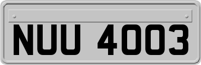 NUU4003