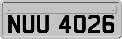 NUU4026