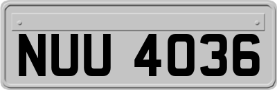NUU4036