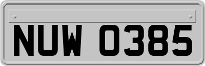 NUW0385