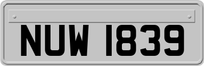 NUW1839