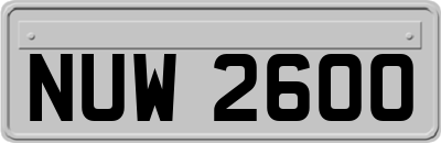 NUW2600