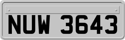 NUW3643