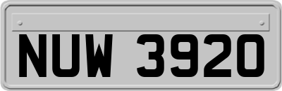 NUW3920