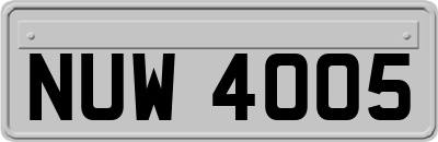 NUW4005