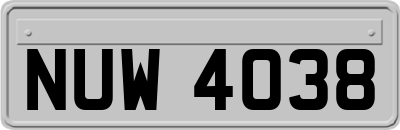 NUW4038