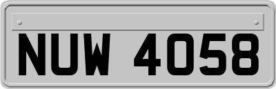NUW4058