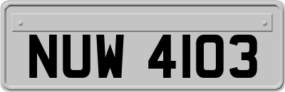 NUW4103