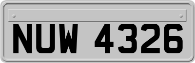 NUW4326