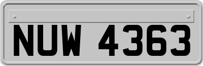 NUW4363