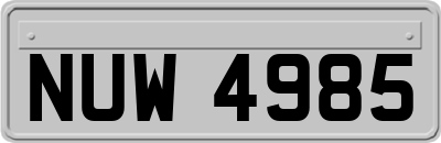 NUW4985