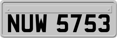 NUW5753