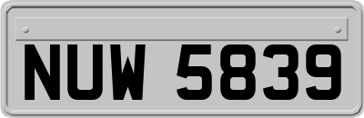 NUW5839