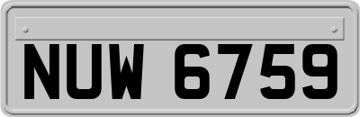 NUW6759
