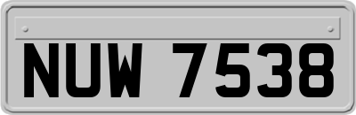 NUW7538