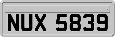 NUX5839