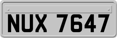 NUX7647