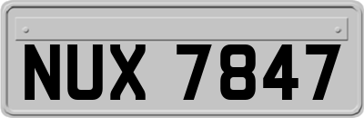 NUX7847