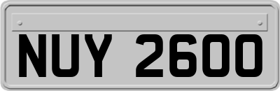 NUY2600