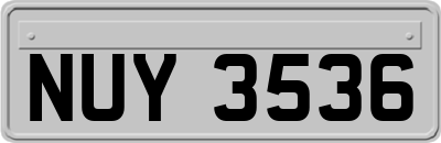NUY3536