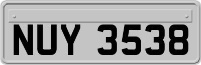 NUY3538