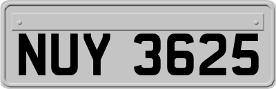 NUY3625