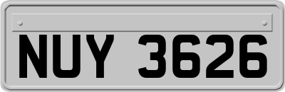 NUY3626