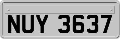 NUY3637